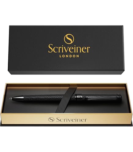 Amazon | Scriveiner シルバー クローム ボールペン EDC 高級 ペン